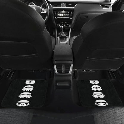 Stormstrooper Heads Star War Car Floor Mats