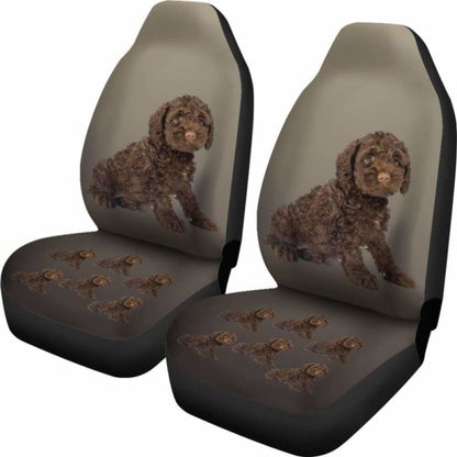 Cockapoo Car Seat Cover Chocolate