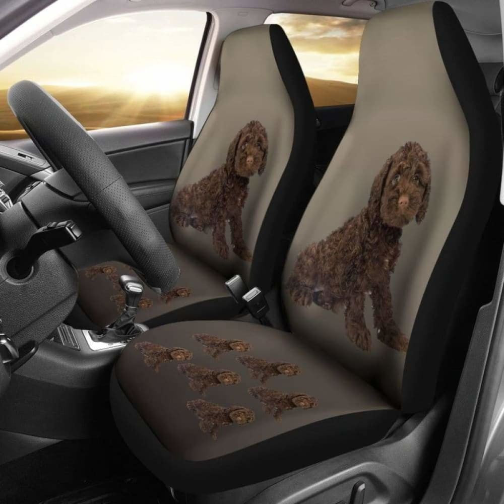 Cockapoo Car Seat Cover Chocolate