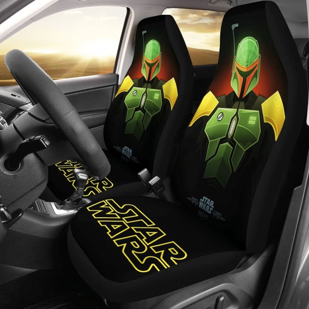 Star Wars Boba Fett Car Seat Covers