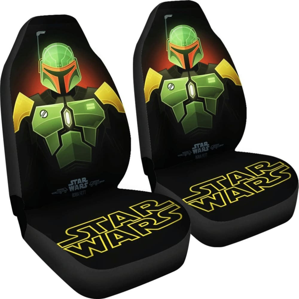 Star Wars Boba Fett Car Seat Covers