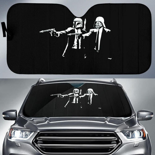 Pulp fiction mashup star wars auto sunshades
