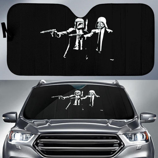 Pulp fiction mashup star wars auto sunshades