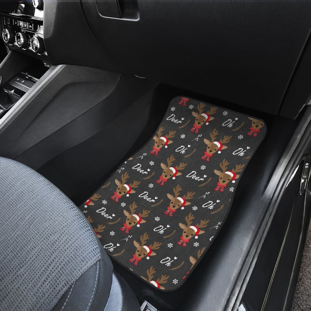 Oh Reindeer My Lovely Christmas Car Floor Mats