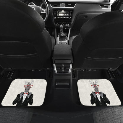 Gentle-zebra Ready For Party Car Floor Mats