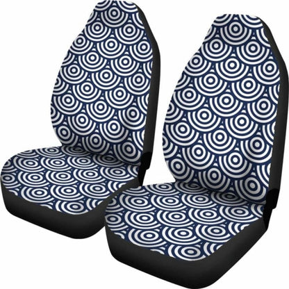 Seriously Retro Circles Custom Car Seat Covers