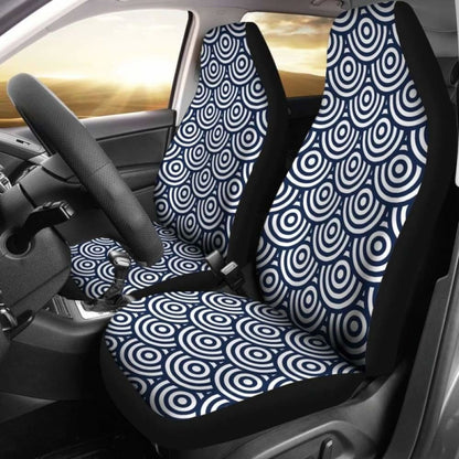 Seriously Retro Circles Custom Car Seat Covers