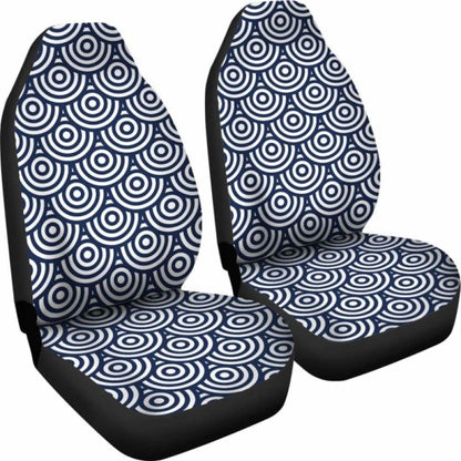 Seriously Retro Circles Custom Car Seat Covers