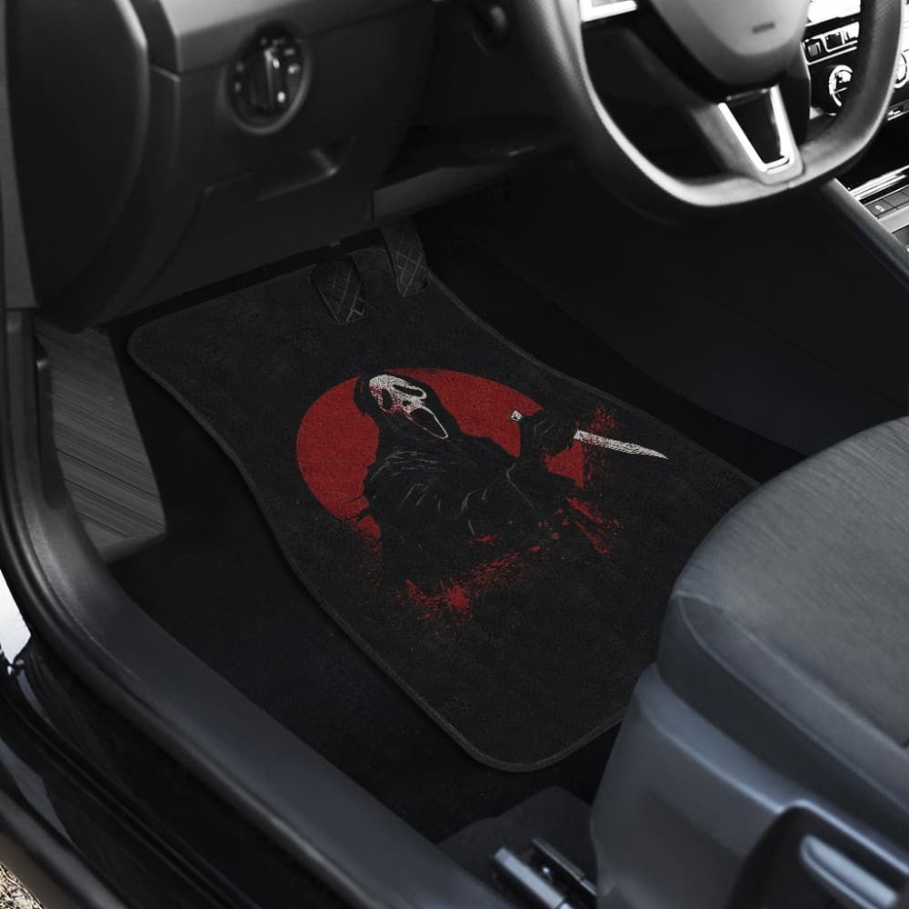 Ghostface Bloody Full Moon Night Car Floor Mats