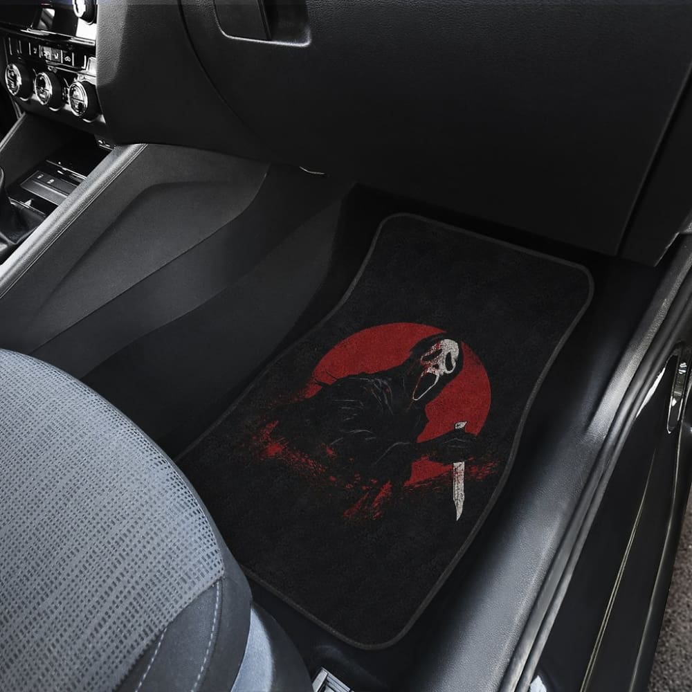Ghostface Bloody Full Moon Night Car Floor Mats