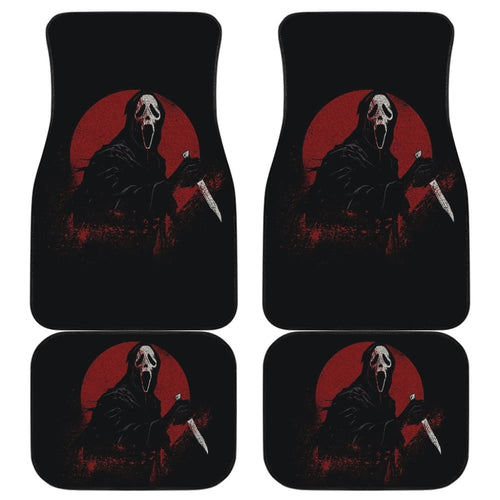 Ghostface Bloody Full Moon Night Car Floor Mats