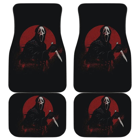 Ghostface Bloody Full Moon Night Car Floor Mats