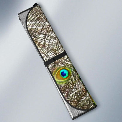 Peafowl Blue Peafowl PeacockK Car Sun Shade