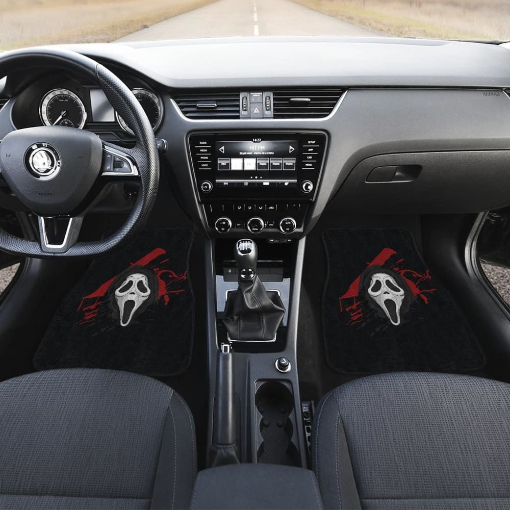 Ghostface Scream Car Floor Mats