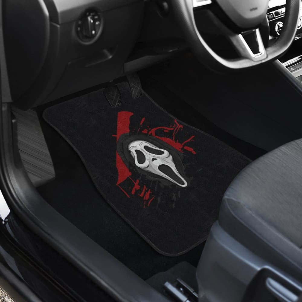 Ghostface Scream Car Floor Mats