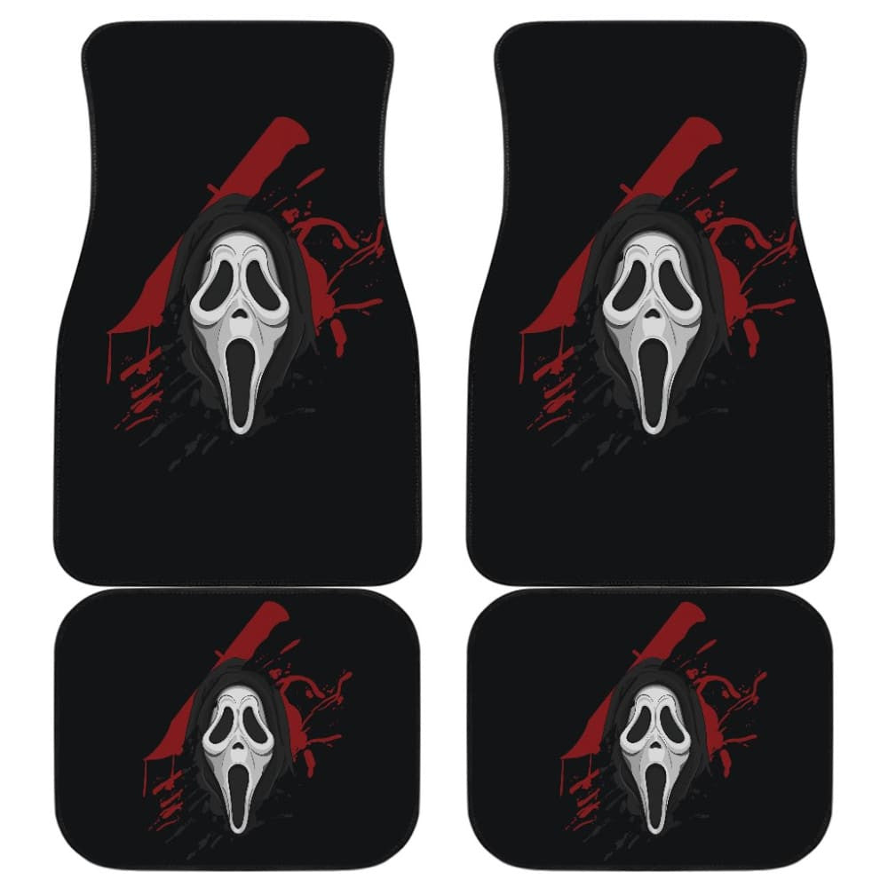 Ghostface Scream Car Floor Mats