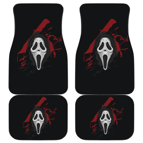 Ghostface Scream Car Floor Mats