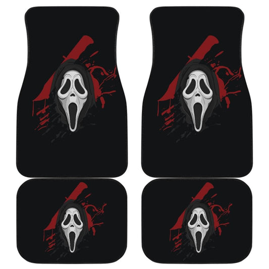 Ghostface Scream Car Floor Mats