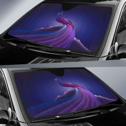 Peacock Auto Sun Shades
