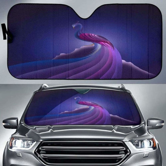 Peacock Auto Sun Shades