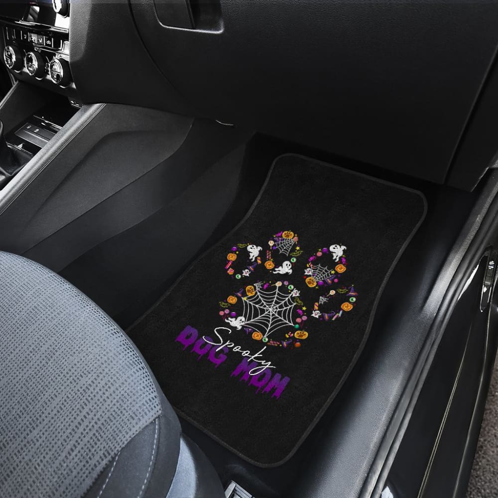 Spooky Dog Mom Halloween Car Floor Mats