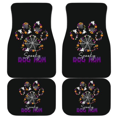 Spooky Dog Mom Halloween Car Floor Mats