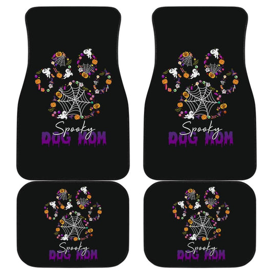 Spooky Dog Mom Halloween Car Floor Mats