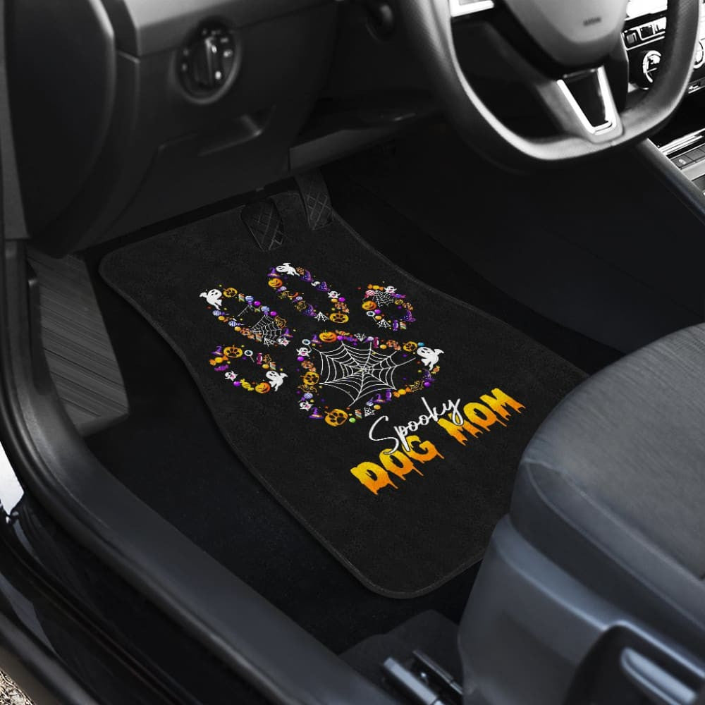 Spooky Dog Mom Car Floor Mats