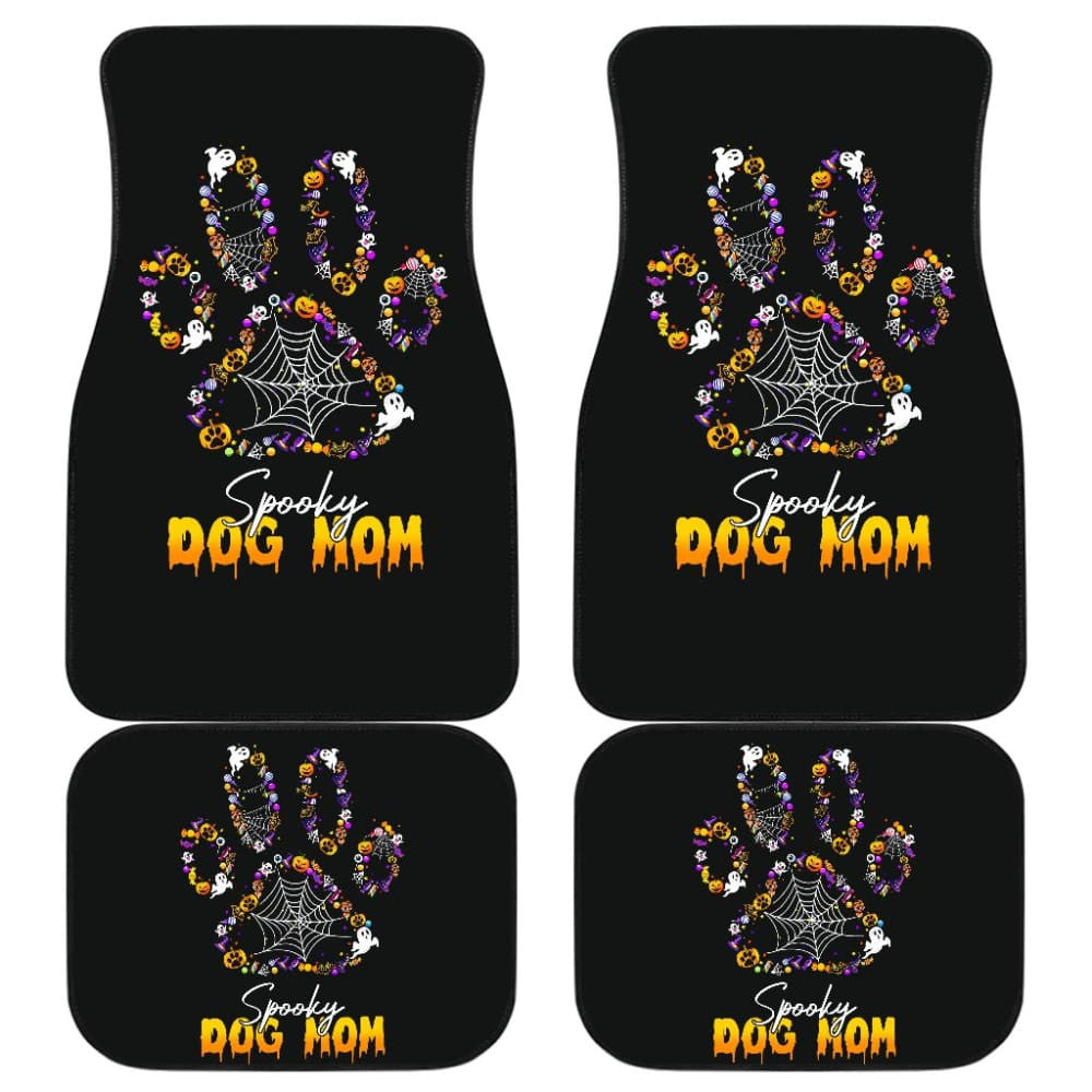 Spooky Dog Mom Car Floor Mats