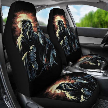 Ghostface Nightmare Car Seat Covers