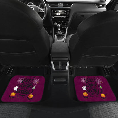 Eat, Drink & Be Scary Car Floor Mats