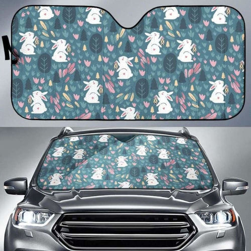 Cute Rabbit Pattern Car Auto Sun Shades