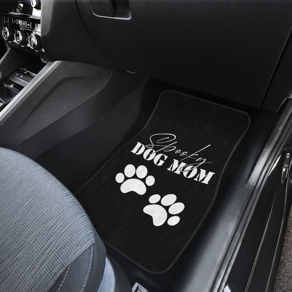 Spooky Dog Mom Halloween Paw Amazing Gift Ideas Car Floor Mats