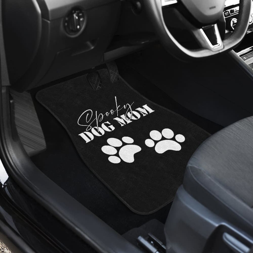 Spooky Dog Mom Halloween Paw Amazing Gift Ideas Car Floor Mats