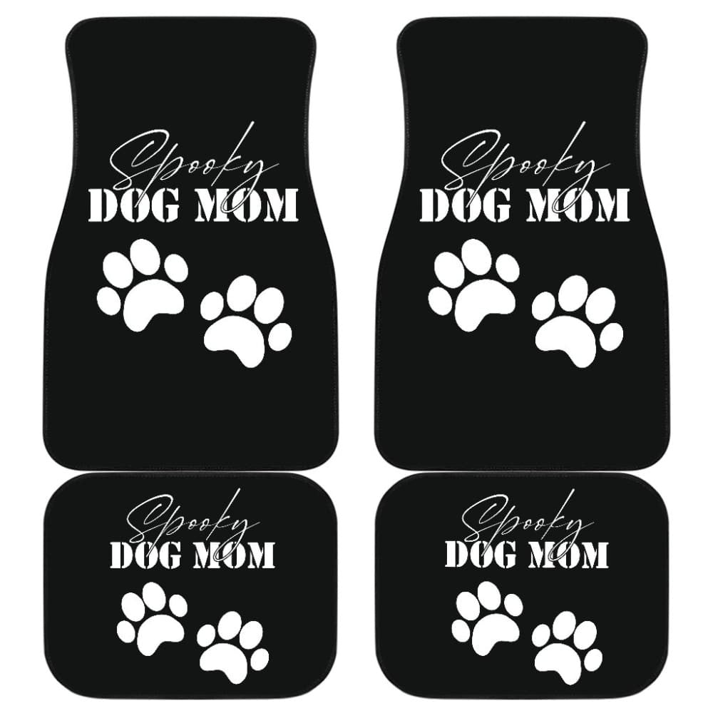 Spooky Dog Mom Halloween Paw Amazing Gift Ideas Car Floor Mats