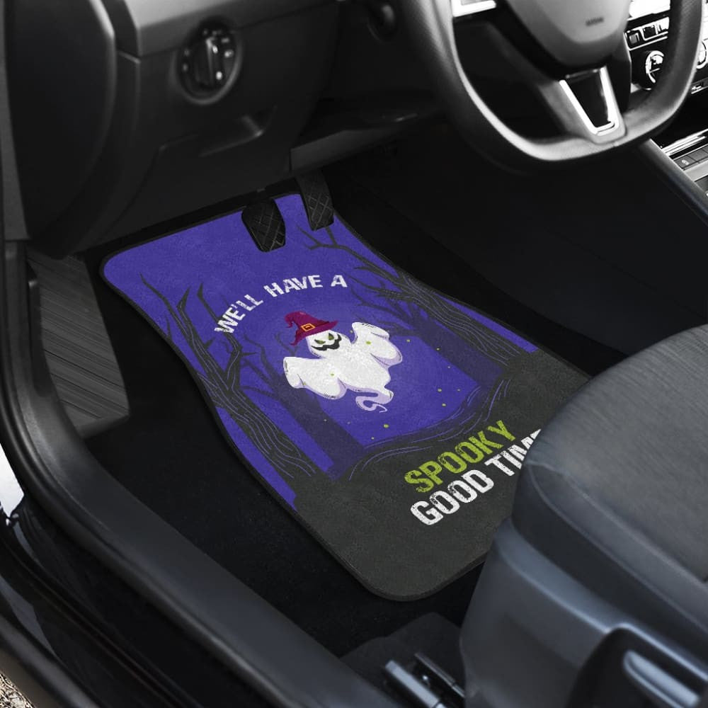 We'll Have A Spooky Good Time Ghost For A Cute Ghost Car Floor Mats