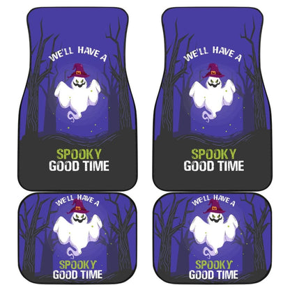 We'll Have A Spooky Good Time Ghost For A Cute Ghost Car Floor Mats