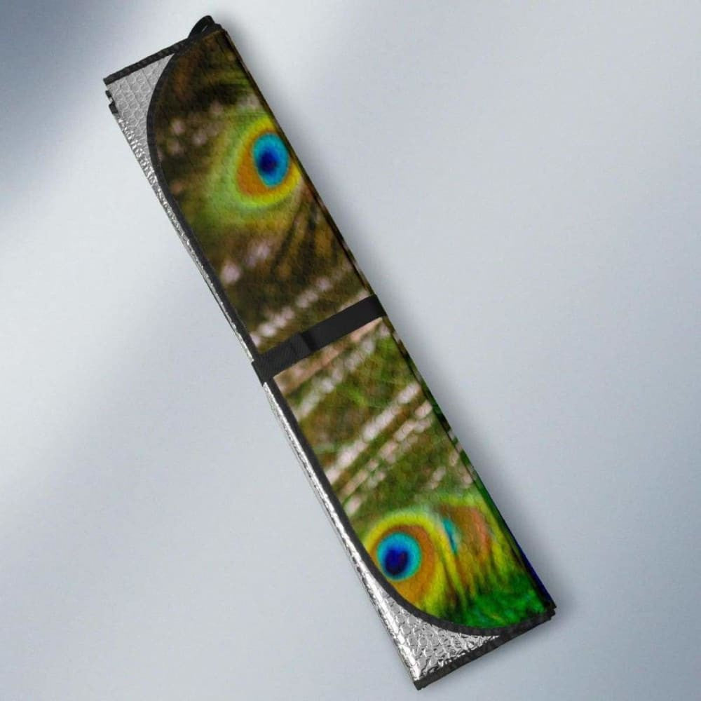 Peafowl Indian Peacock HdK Car Sun Shade