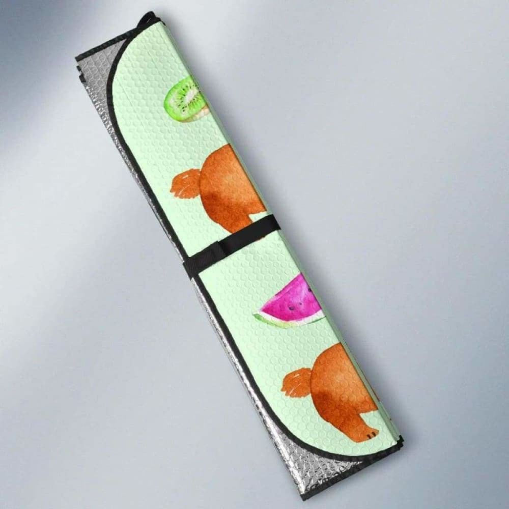 Corgi Watermelon Car Auto Sun Shades