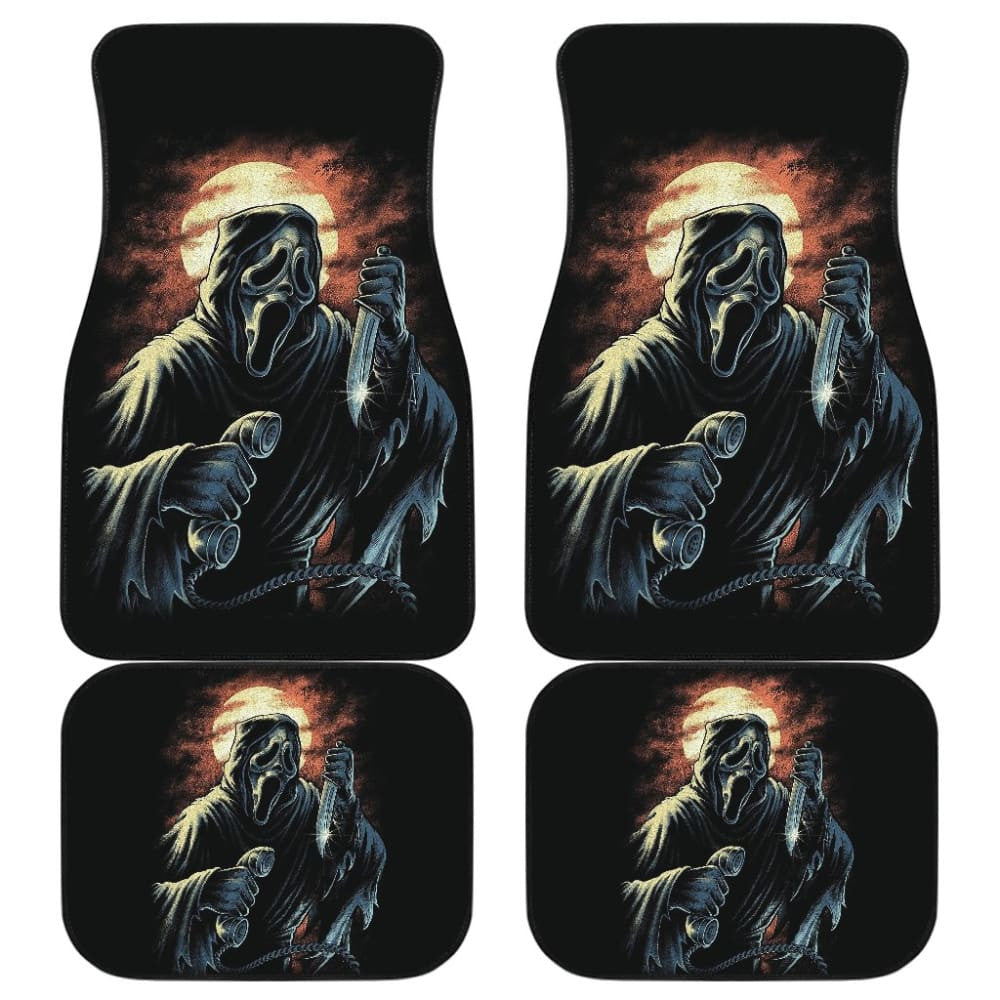 Ghostface Nightmare Car Floor Mats