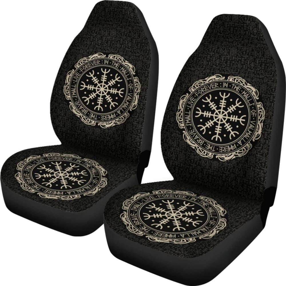 Viking Protection Symbol Car Seat Covers