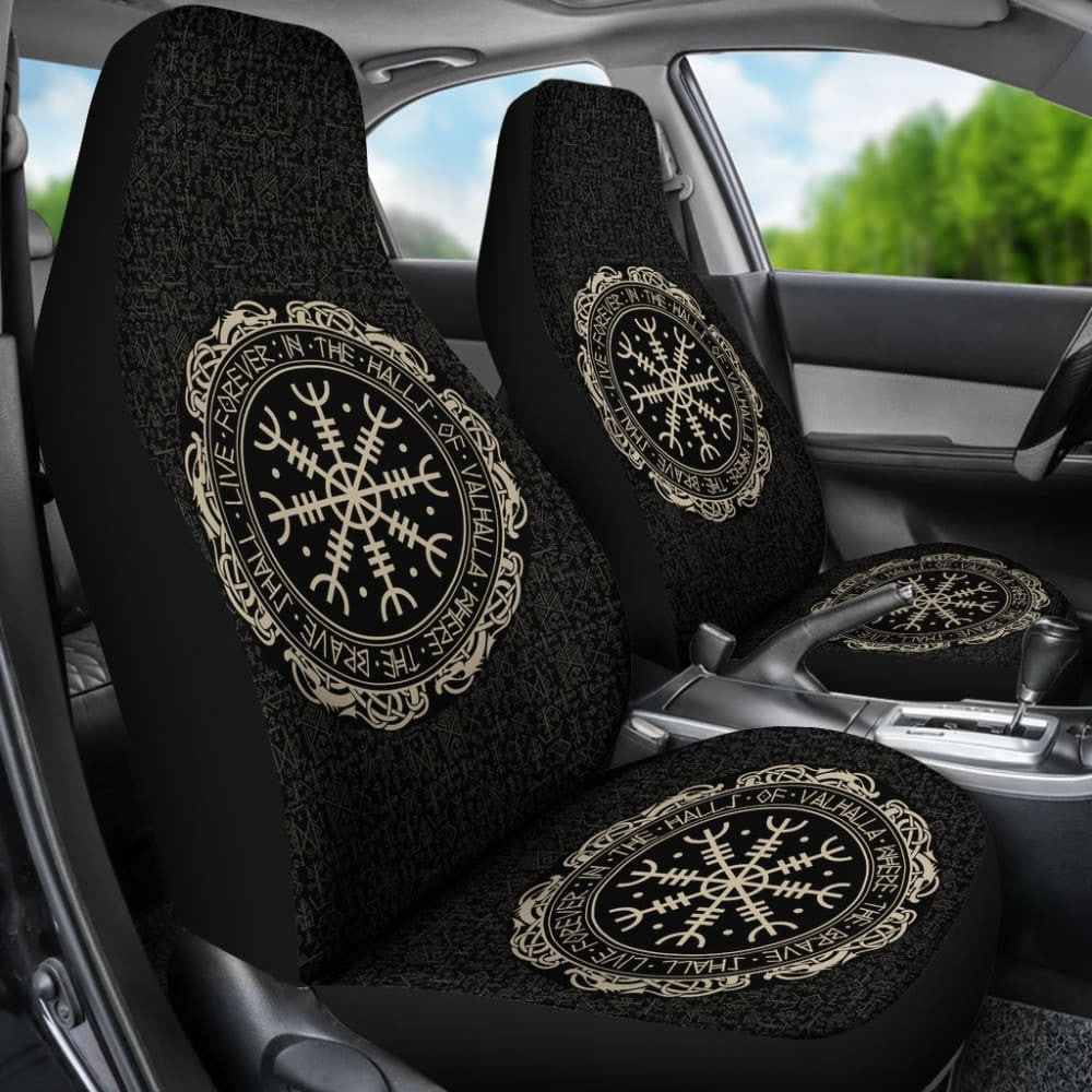 Viking Protection Symbol Car Seat Covers