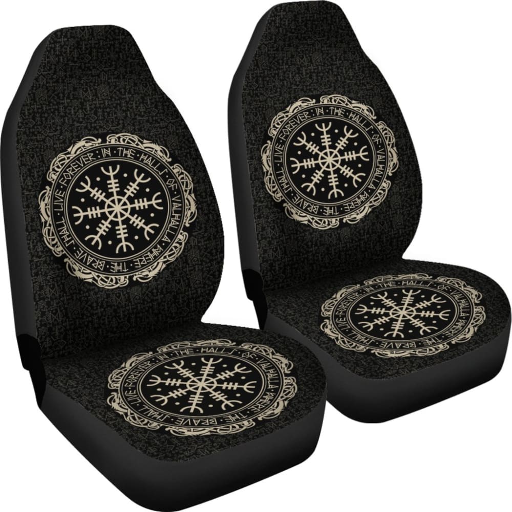Viking Protection Symbol Car Seat Covers