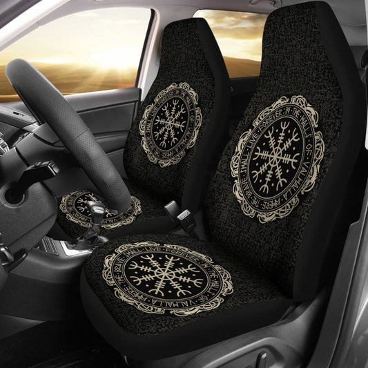 Viking Protection Symbol Car Seat Covers