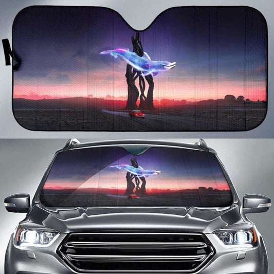 Ride Vintage Car Dolphin Journey Car Sun Shade