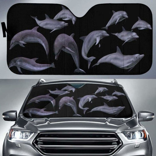 Dolphins Auto Sun Shade