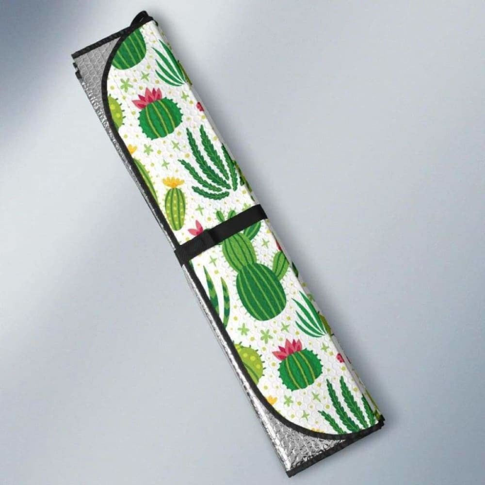 Cactus Pattern Car Auto Sun Shades