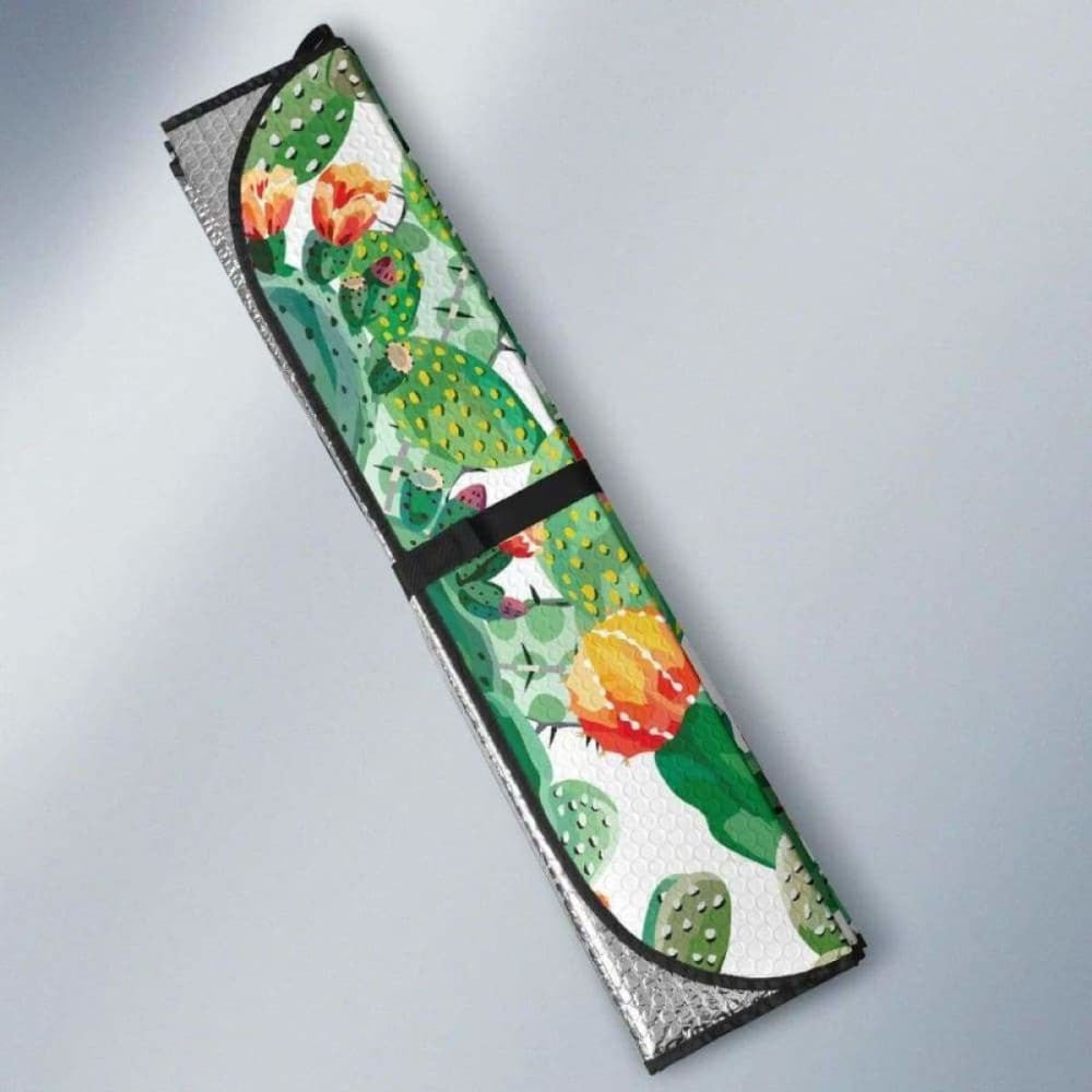 Cactus Design Pattern Copy Car Auto Sun Shades