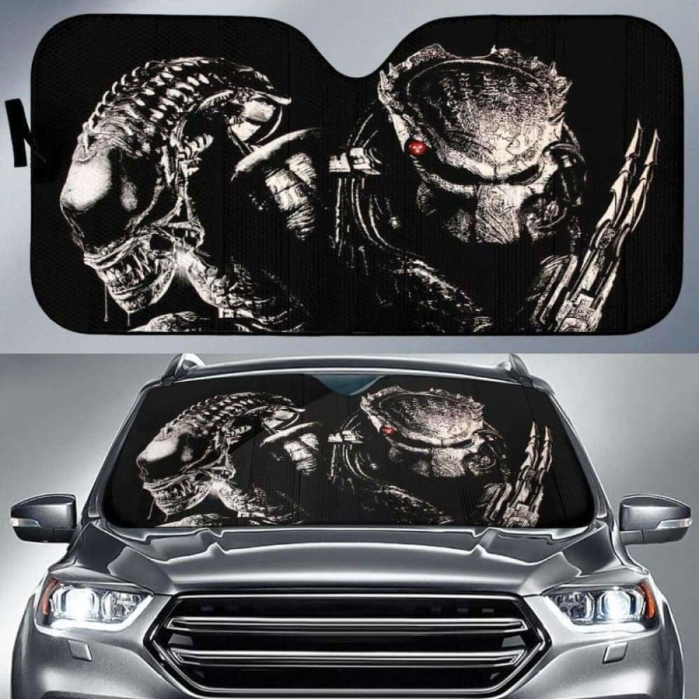 Aliens Vs Predator Car Auto Sun Shades