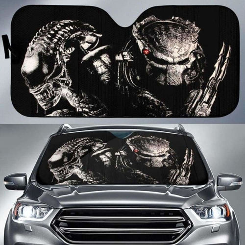 Aliens Vs Predator Car Auto Sun Shades